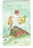 GERMANY  - A 18/98 - Bärbel Haas Comic - Underwater - Fisch - Fish - Seahorse - Seepferdchen  - Voll / Mint - A + AD-Reeks :  Advertenties Van D. Telekom AG