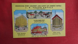 J.B. Pounds Hotels--> Chattanooga N -  Hotel Patten ---Multi View Also Ga & Fl Hotel --  --------1855 - Chattanooga
