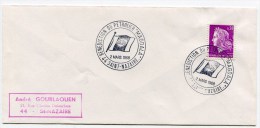 Cachet Provisoire Benediction Du Pétrolier MAGDALA SAINT NAZAIRE Le 02/03/1968 - Posta Marittima