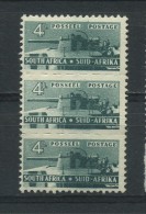 SOUTH  AFRICA    1942    WAR  EFFORT     4d  Slate  Green      MH - Unused Stamps