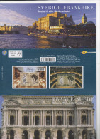 Delcampe - FRANCE 2012 - émission Commune FRANCE SUEDE Carte Et Les 2 Blocs  Sous Blister Ouvert - Souvenir Blocks
