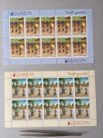 EUROPA CEPT ANNO 2015 VATICANO FOGLIETTI /SHEETS NUOVI FDC - 2015