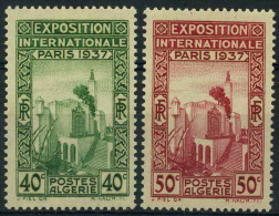 France, Algérie : N° 127 Et 128 X Année 1937 - Ongebruikt