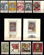 Czechoslovakia - 1966 - 1991 - Prague Castle In Arts - Historical Motives - Mint Stamp Collection - Verzamelingen & Reeksen