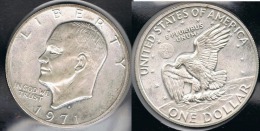 EE.UU.  USA   DOLLAR 1971 S  PLATA SILVER. - 1971-1978: Eisenhower