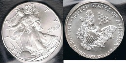 EE.UU.  USA  OUNCE DOLLAR 2002 PLATA SILVER..B11 - Non Classificati