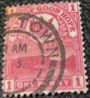 Cape Of Good Hope 1900 Coat Of Arms 1d - Used - Capo Di Buona Speranza (1853-1904)