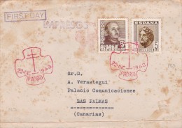 España Sobre Nº 1497 Tarjeta - Lettres & Documents