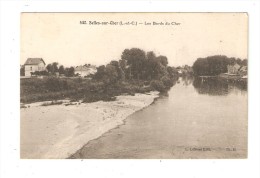 CPA :41 - SELLES Sur CHER Bords Du Cher : Cher - Rives - Maisons - Vue Peu Commune - Selles Sur Cher