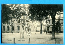 LIP421, Yverdon, Les Postes, Animée, Circulée  1908 Cachet Démoret - Yverdon-les-Bains 