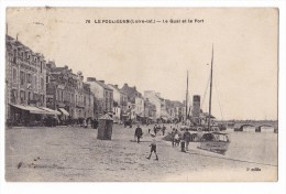 LE POULIGUEN. - Le Quai Et Le Port. Beau Plan - Le Pouliguen