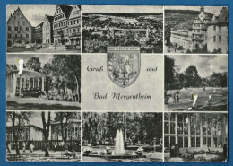 Bad Mergentheim,Mehrbildkarte,1970,Werbestempel - Bad Mergentheim