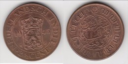 QUALITY ** INDES NEERLANDAISES - NETHERLANDS EAST INDIES - NEDERLANDSCH INDIE - 2 1/2 CENTS 1945 ** ACHAT IMMEDIAT !!! - Niederländisch-Indien