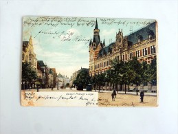 Carte Postale Ancienne : ERFURT : Kaiserl Postamt U Anger , 1904 - Erfurt
