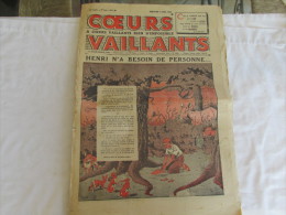 COEURS VAILLANT DU 7 AVRIL 1940 N 14 - Vaillant