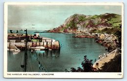 POSTCARDTHE HARBOUR AND HILLSBORO ILFRACOMBE 1763 POSTED 1954 TO COALVILLE LEICESTER - Ilfracombe