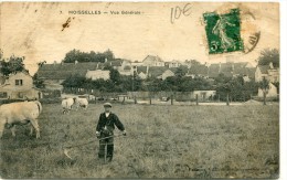 CPA 95 MOISSELLES VUE GENERALE 1908 - Moisselles