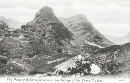 The Pass Of Glencoe From Near The Bridge Of The Three Waters - Valentine's Serie - Argyllshire