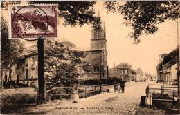 2 CP Puurs  Puers  Kalfort Cafort       Zicht In Het Dorp       Kerk - Puurs