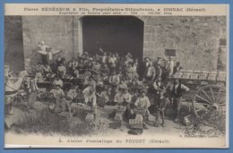 34 - GIGNAC -- Pierre Bénézeech & Fils , Propriétaire Viticulteurs - Atelier D'emballage Du POUGET - Gignac