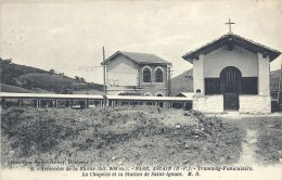 AQUITAINE - 64 - PYRENEES ATLANTIQUES - SARE ASCAIN - Tramway Funiculaire  - Chapelle De La Station Saint Ignace - Sare