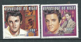 Niger  N° 869 / 70 XX 60ème Anniversaire De La Naissance D´Elvis Presley Les 2 Valeurs  Sans Charnière, TB - Niger (1960-...)