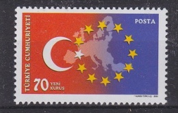 Turkey 2005 Negotiations EU 1v  ** Mnh (22366) - Nuevos