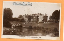 Lilleybrook Hotel Cheltenham Spa 1910 Real Photo Postcard - Cheltenham