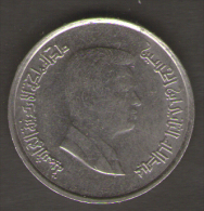 GIORDANIA 5 PIASTRES 2000 - Jordanië