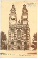 TOURS - LA CATHEDRALE ST GATIEN - Semblançay