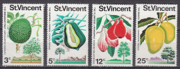 P4048 - BRITISH COLONIES ST. VINCENT Yv N°315/18 ** FRUITS - St.Vincent (...-1979)