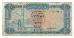 Libya 1 Dinaro 1972 Mb NATURALE  LOTTO 934 - Libya