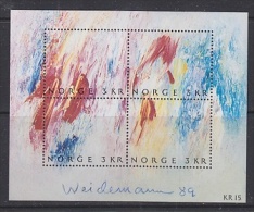 Norway 1989 Weidemann M/s ** Mnh (22376) - Blocs-feuillets