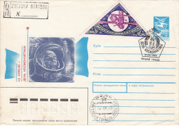 21501- SPACE, COSMOS, COSMONAUTICS' DAY, SPACE SHUTTLE, COVER STATIONERY, 1989, RUSSIA - Russie & URSS
