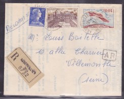 Recommandé - Lettre - Postal Rates