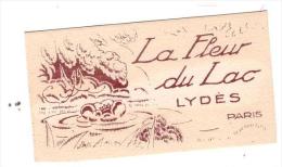 Carte Parfumée Lydès (offert Parfumerie Durand à Agen) (PPP1008) - Vintage (until 1960)