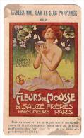 Carte Parfumée FLEUR DE MOUSSE Sauze Frères (PPP1011) - Vintage (until 1960)