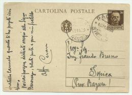 CARTOLINA POSTALE CENT. 30  DEL 1939 - Historia