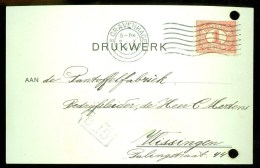 WWI * HANDGESCHREVEN BRIEFKAART COMITE VLUCHTELINGEN Uit 1917 Van Den HAAG  Naar VLISSINGEN * (9816b) - Lettres & Documents