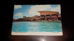 C-38621 SANTA LUCIA WEST INDIES HALCYON DAYS HOTEL PISCINA - Saint Lucia