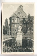 1000 BERLIN - TREPTOW, Brunnen Am Rathaus, 1928, Rücks. Kl. Klebereste - Treptow