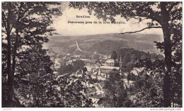 BOUILLON ..--  Panorama . 1906 Vers LIEGE ( Melle Marie GOBERT ) .  Pub DIEKIRCH .  Voir Verso . - Bouillon