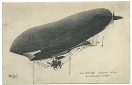 CPA BALLON DIRIGEABLE / ZEPPELIN / LE PATRIE  / AEROSTATION - Zeppeline