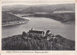 AK Schloß Waldeck Mit Edertalsperre - Fliegeraufnahme - 1939 (15497) - Edersee (Waldeck)