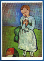 Pablo Picasso,Kind Mit Taube,Malerei,Buchheim Kunstkarte 92, - Picasso