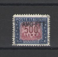 TRIESTE A 1949-50 SEGNATASSE 500 LIRE USATO - Taxe