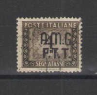 TRIESTE A 1947-49 SEGNATASSE 4 LIRE USATO - Portomarken