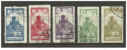 FAUX Poland Polska 1918 Local Post ZARKI Michel 1 - 3 & 7 - 8 O FAKE ! Fälschungen! - Used Stamps