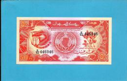 SUDAN - 50 PIASTRES - 1987 - P 38 - UNC. - 2 Scans - Soudan