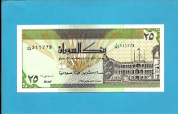 SUDAN - 25 SUDANESE DINARS - 1992 - P 53.b - UNC. - 2 Scans - Soudan